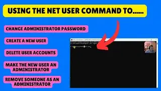 How to Manage User Accounts Using Command Prompt | Step-by-Step Guide #computerbasics