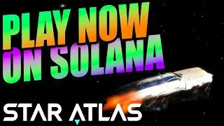 SCANNING FOR LOOT IN STAR ATLAS - GAME IS LIVE ON SOLANA!
