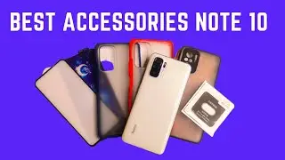 Best Accessories For Redmi Note 10| Best Back cover,Tempered Glass,Camera protector,Best Skin Note10