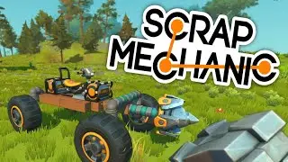 How to build a drill machine in Scrap Mechanic