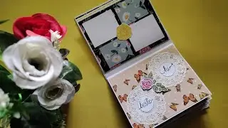 CREATIVE AND UNIQUE SCRAPBOOK TUTORIAL | FOR BEST FRIEND | EASY AND QUICK DIY ALBUM #diy #handmade