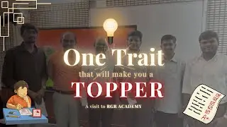 The hidden trait that makes TOPPERS stand out | StudyAlchemy Tamil