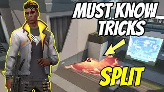 Valorant PHOENIX SPLIT Lineups - Must Know Tips and Tricks