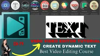 Create dynamic TEXT Shadow effect in VSDC! - VSDC Free Video Editor Tutorial