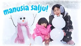 YUKA-CHAN BIKIN MANUSIA SALJU DI JEPANG! | vlog
