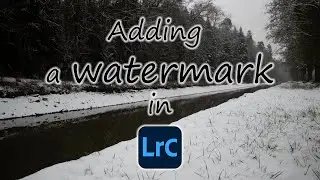 Adding a watermark to your pictures in Lightroom here's how.