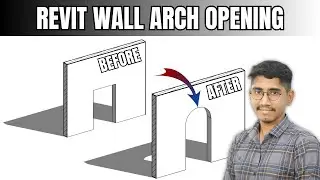 Revit Tutorial: Wall Opening with Arch