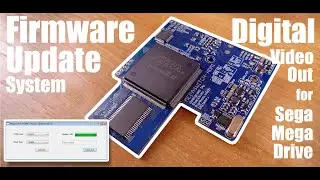 Firmware Update System. Digital Video for Sega Mega Drive.