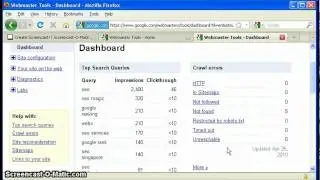 Google Webmaster Tools
