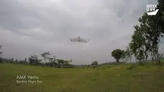 AMX VERTIC VTOL MAPPING DRONE Flight Test
