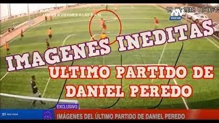 IMAGENES DEL ULTIMO PARTIDO DEL PERIODISTA DEPORTIVO DANIEL PEREDO