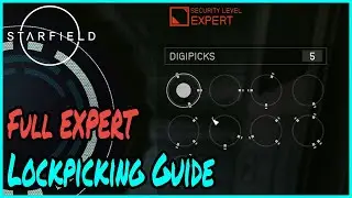 Starfield Lockpicking Guide (How to lockpick expert locks in Starfield)