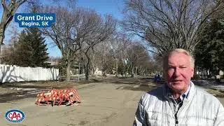 CAA Saskatchewan Worst Roads 2022 | Grant Drive, Regina