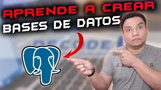 👉 CÓMO CREAR y BORRAR BASES de DATOS en POSTGRESQL  | ⛔️ CURSO BASE DE DATOS desde CERO 2022