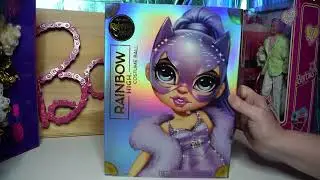 Rainbow High Rainbow Vision Costume Ball Violet Willows Doll Unboxing and Review