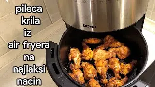 Hrskava pileca krila iz air fryera