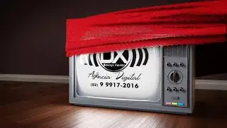 Fabric Covered Old TV Opener - INTRO TV ANTIGA