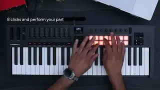 Recording drums using Drum pad mode in Logic Pro