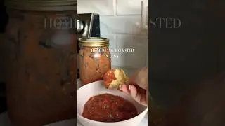 homemade roasted salsa 🍅🌶️🧅 #recipe #salsarecipe #gardentotable #gardening #cooking #easyrecipe
