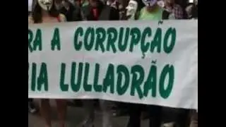 Fora-LULLA - demonstração na Av. Paulista São Paulo/SP 13/011/2013