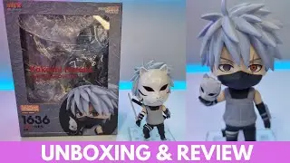 Unboxing Kakashi Hatake Anbu Black Ops Nendoroid 1636 | Naruto Figure | Good smile company
