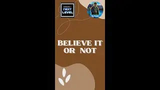 BELIEVE IT OR NOT