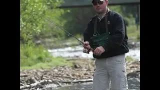 Red River New Mexico Rainbow Trout in the Stream