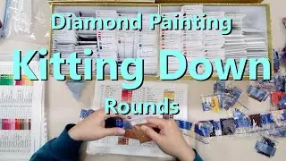 Diamond Painting Kitting Down - Rounds