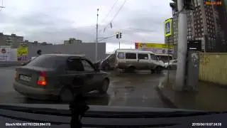 Неадекват 2 раза подрезал 10 04 2015