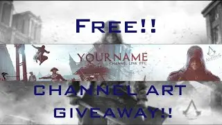 *FREE* | Assassin Creed  | Channel Art Giveaway