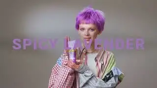 Тонирование оттеночным бальзамом Blondevolution Spicy lavender