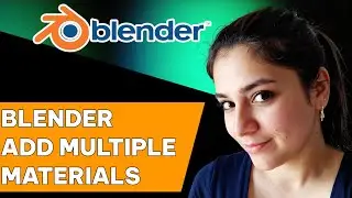How to add Multiple Materials in a single object in blender