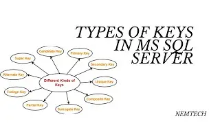 Types of Keys in MS SQL Server  Primary, Foreign, Unique, and More Explained