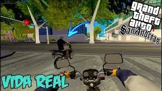GTA SAN : VIDA REAL ‹Role De Moto Com o Jr e Deu Ruim ;-; › #EP4   (Guh13)