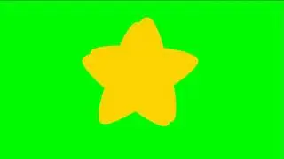 4K ✔️ Two Stars Burst Effects simple Transition green screen animation Footage stars part 11