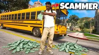 I Became a SCAMMER at School in GTA 5 RP..