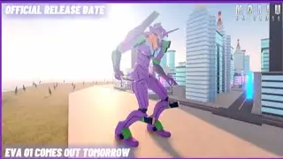 EVA 01 RELEASE DATE - TOMORROW + showcase & Teasers (Kaiju Universe)