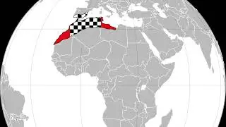 North African history now vs then 🇲🇦🇩🇿🇹🇳🇱🇾🇪🇬 Morocco Algeria Tunisia Libya Egypt 