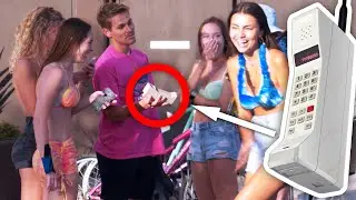 Getting Girls' Numbers BUT Using A 1980's Cell Phone