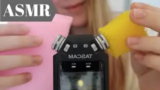 ASMR Sponges on Tascam Mic