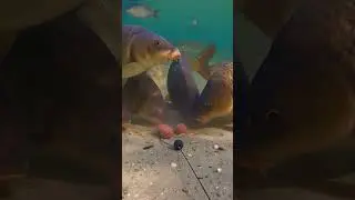 Monster catfish spooks the whole shoal of carp! 🐟😱🎣