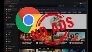 Disable ADS on Google Chrome | Youtube