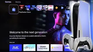 Setting up Playstation 5...love this surprise feature!