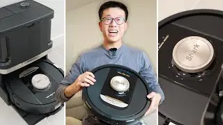 My New Living Room Robot Vacuum/Mop: Shark PowerDetect NeverTouch Pro, 2-in-1 Robot Vacuum and Mop