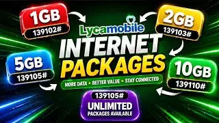 Lyca  mobile all Plane codes | lyca mobile data balance Check | lycamobile Number Check