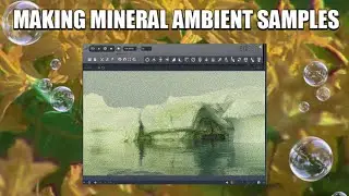 how to make MINERAL AMBIENT samples (inspired by HUERCO S., Picnic and  Wanda Group)
