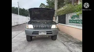 EP.9 LED Headlight H4 high/low Landcruiser Prado VZJ95 เปลี่ยนหลอดไฟหน้าเป็น LED