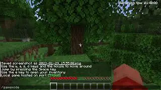 How to go gamemode creative in minecraft demo version (java)