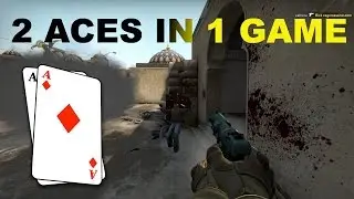CS:GO quickie #2: Two aces in one game - Dust 2 - competitive