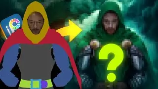 How i Transformed Ironman into Doctor Doom Using Ibis Paint X